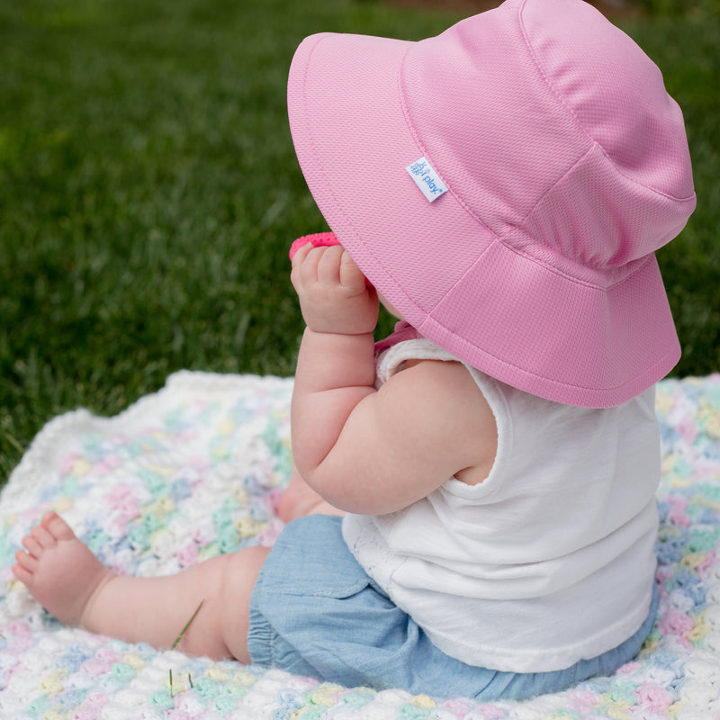 Gorro tipo Bucket para Bebés con Protección Solar (Respirable)