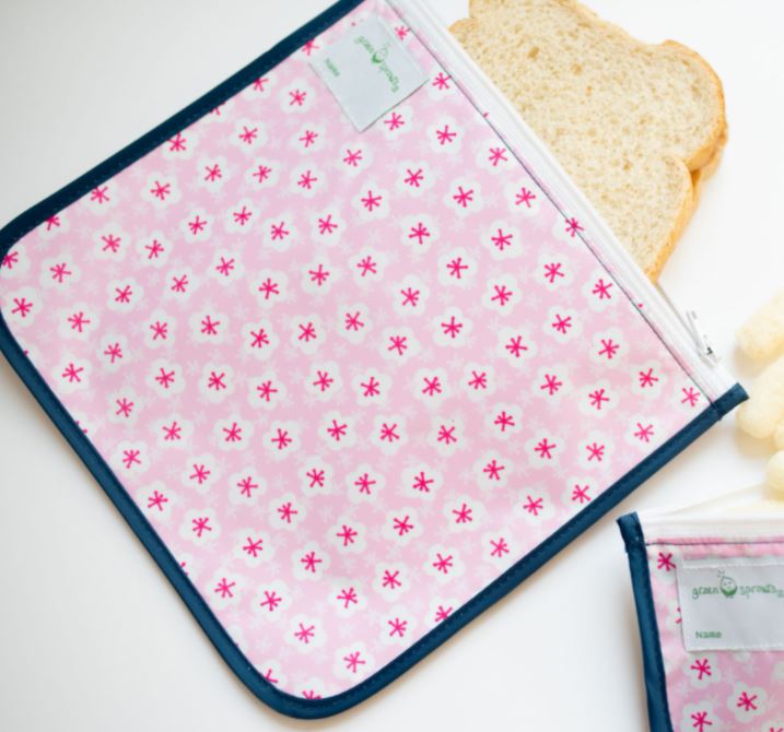 Bolsa impermeable y reutilizable para Sandwiches (2 unidades)